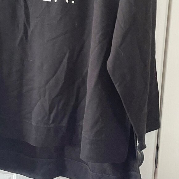 Rae Dunn Black Plus Size Dog Lover Sweatshirt with Socks New with Tags Size 2X - Picture 2 of 11